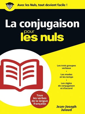 cover image of La Conjugaison Poche Pour les Nuls